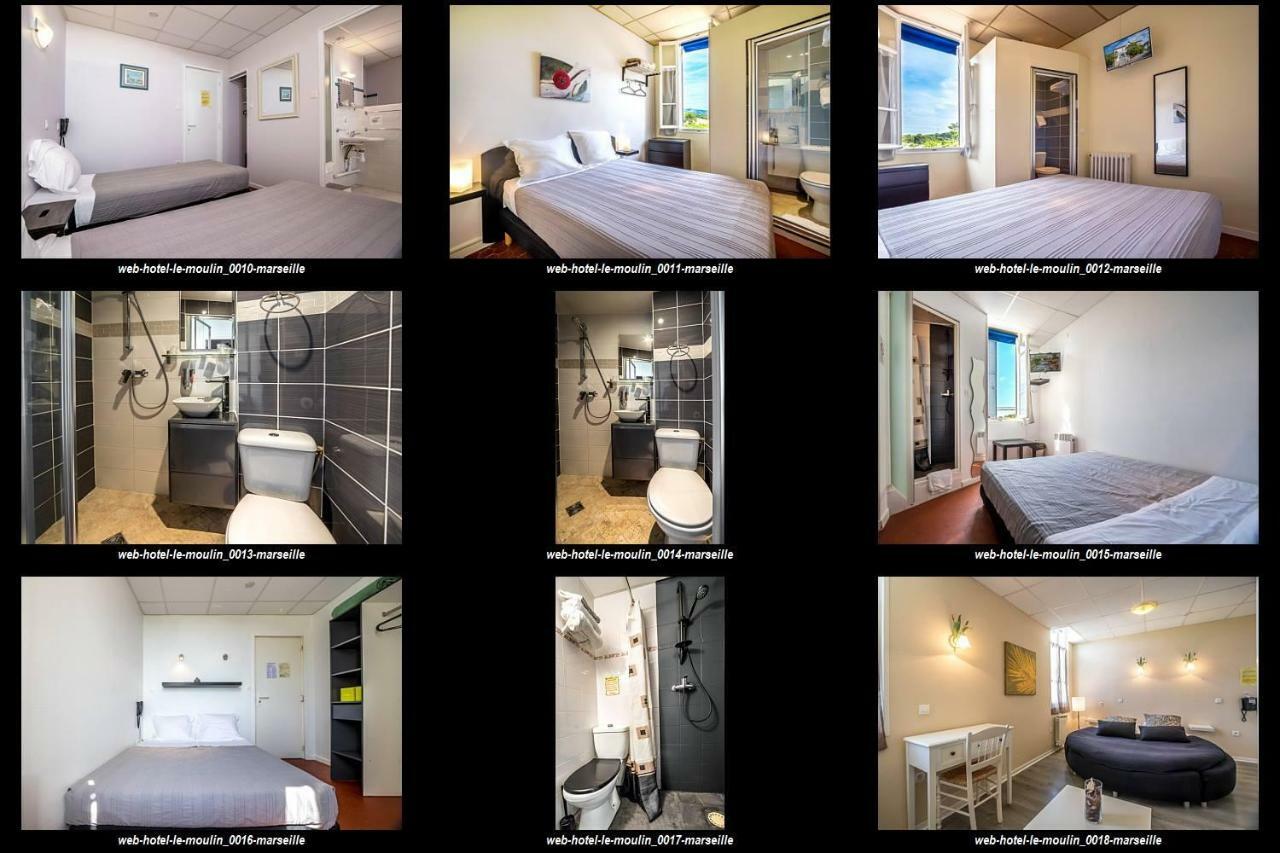 Hotel Des Moulins Allauch Dış mekan fotoğraf